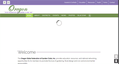 Desktop Screenshot of oregongardenclubs.org
