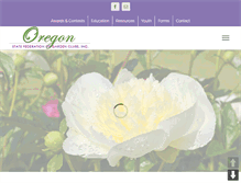 Tablet Screenshot of oregongardenclubs.org